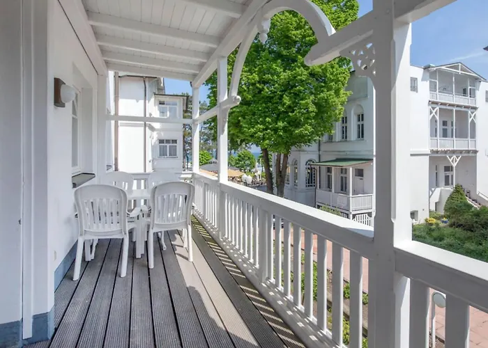Strandvillen Binz - Ferienwohnung Mit 2 Schlafzimmern Und Balkon Ah-629