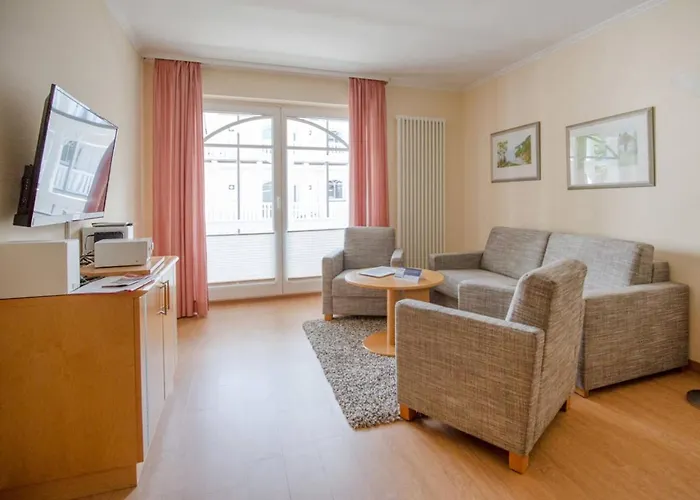 Strandvillen Binz - Ferienwohnung Mit 2 Schlafzimmern Und Balkon Ah-629